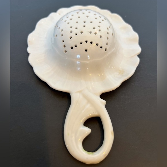 Vintage Porcelain Tea Strainer - Picture 8 of 9
